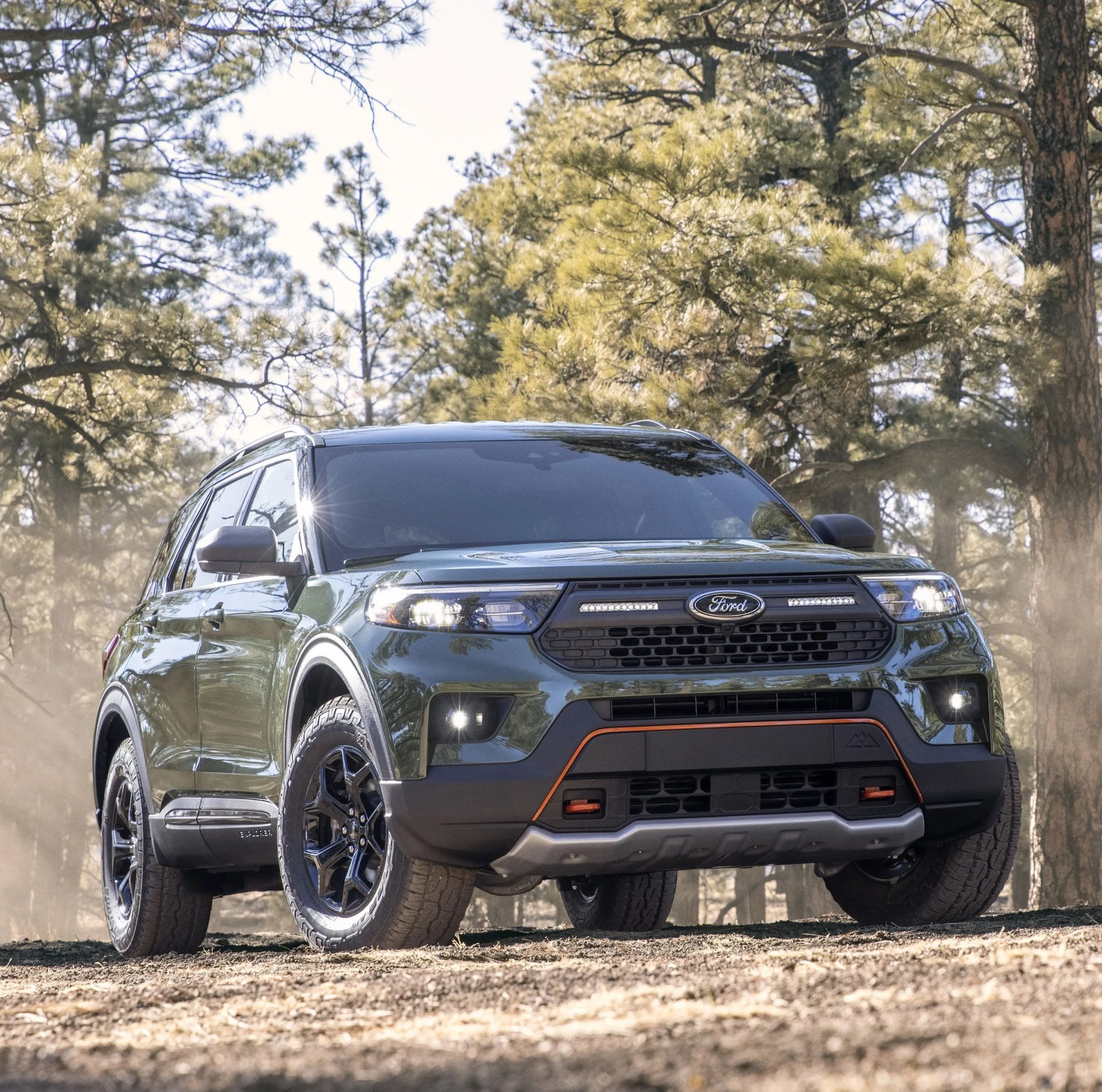 ford delivers on promise to offer more rugged, off road capable suvs and trucks by introducing the new explorer timberline the first timberline series ford suv gives customers more capable off road features for memorable weekend adventures with family and friends