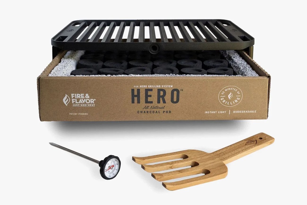 hero portable eco friendly outdoor grill