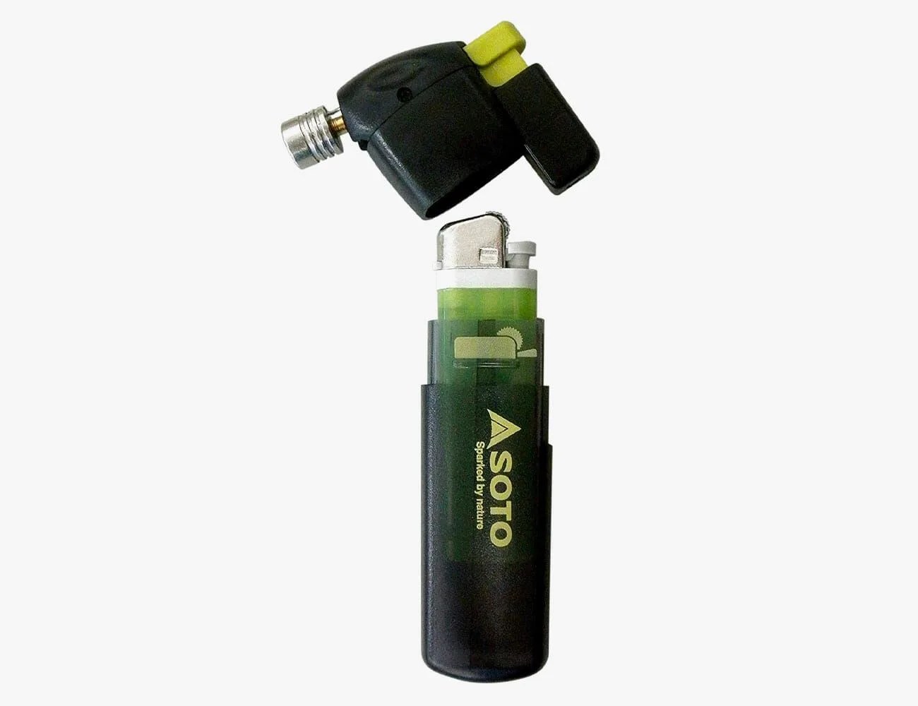 a green lighter case