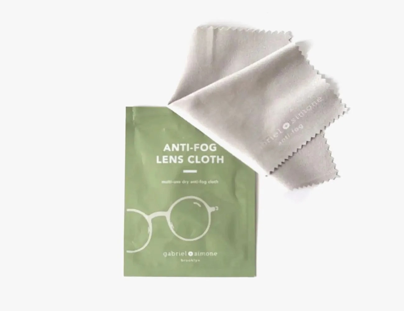 Gabriel Simone Reusable Anti-Fog Lens Cleaning Cloth
