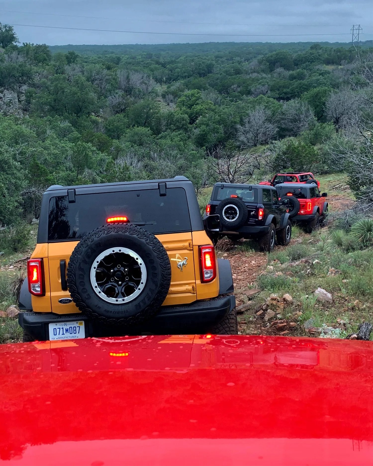 line of ford broncos