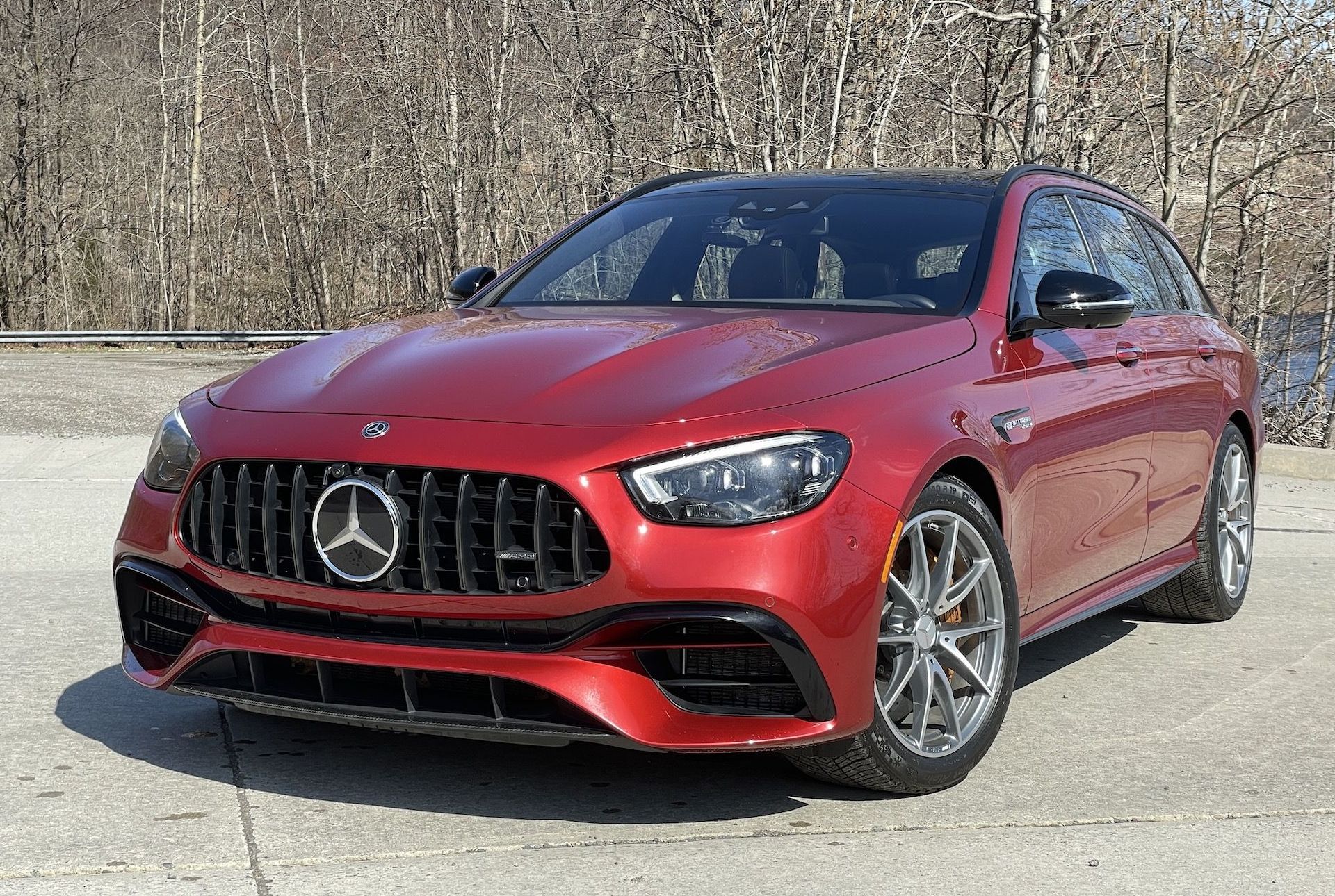 mercedes benz amg e63 2021 red