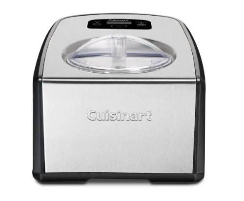 Cuisinart ICE-100 Compressor Ice Cream and Gelato Maker, Silver, 1-1/2-Quart