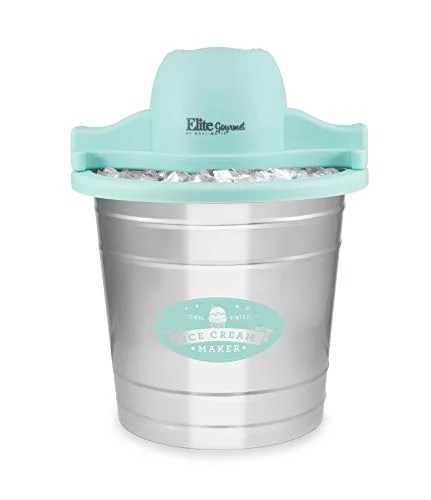 Elite Gourmet EIM-308L 4 Qt. Ice Cream Maker