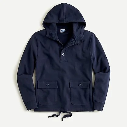 wallace barnes knit sailing anorak