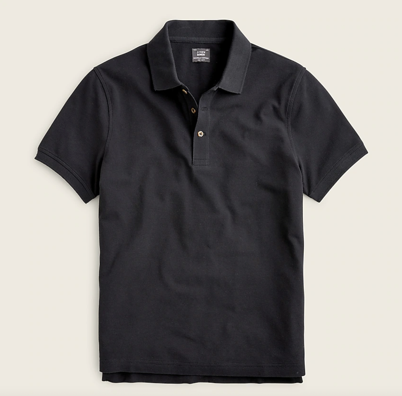 bowery egyptian cotton pique polo shirt
