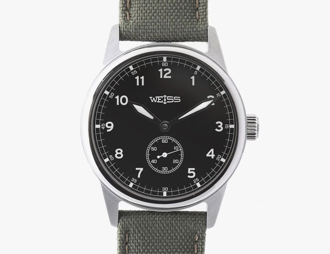 weiss 38mm standard issue field watch