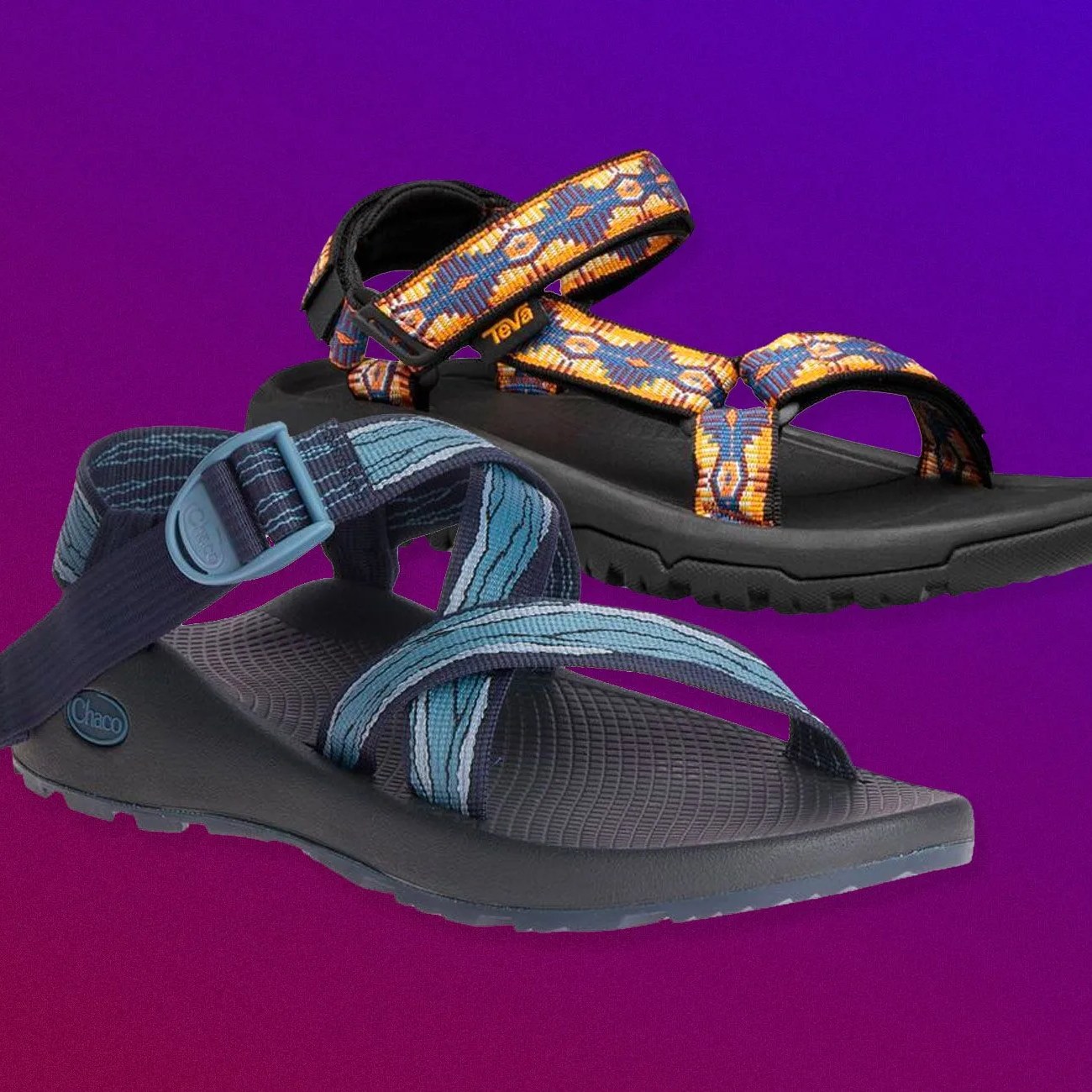 chaco teva sandals