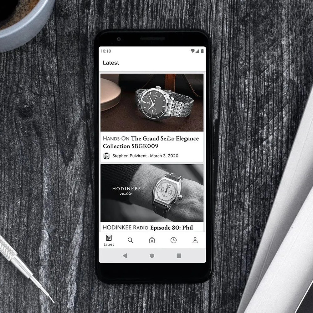 hodinkee watch phone app