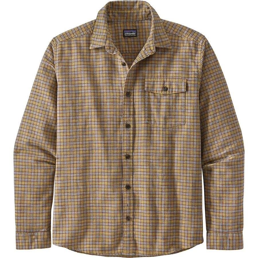 lightweight fjord flannel shirt  men's