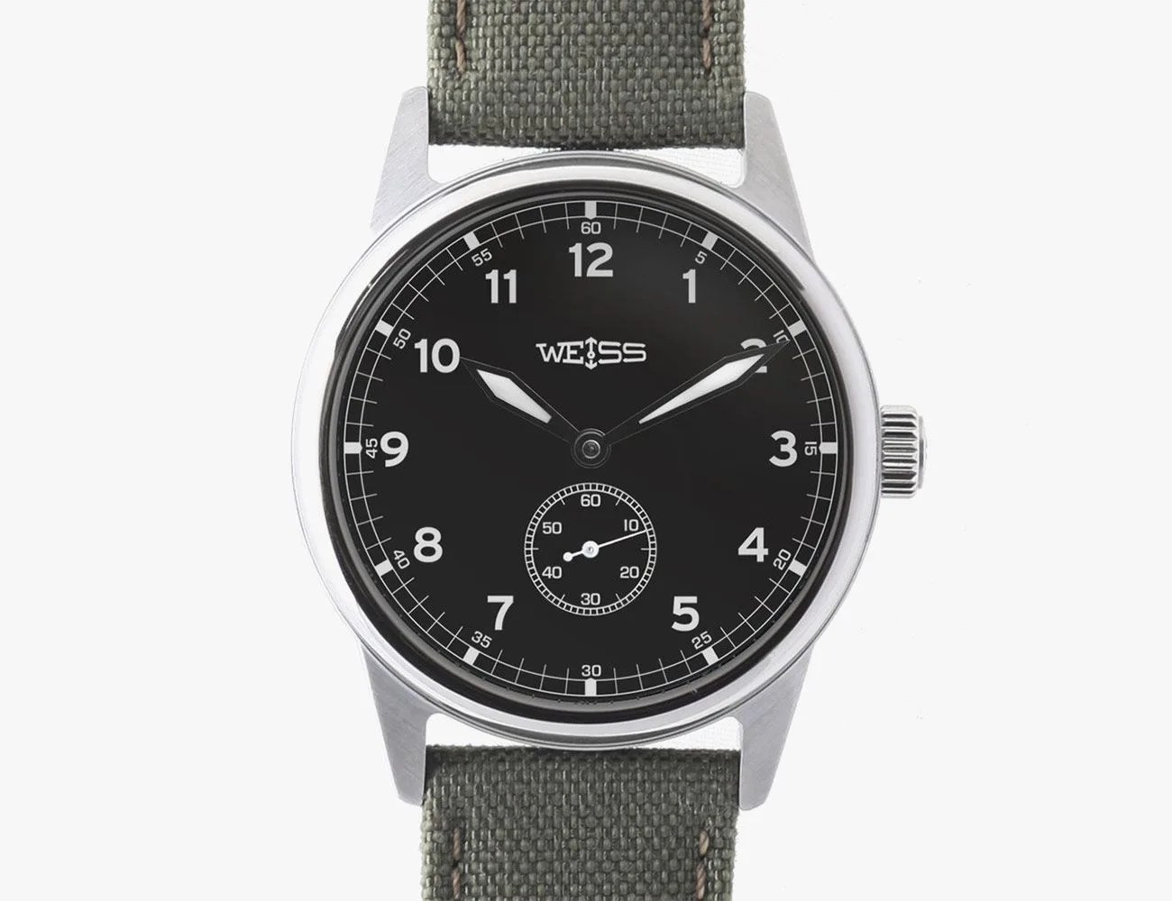 weiss 38mm standard issue field watch