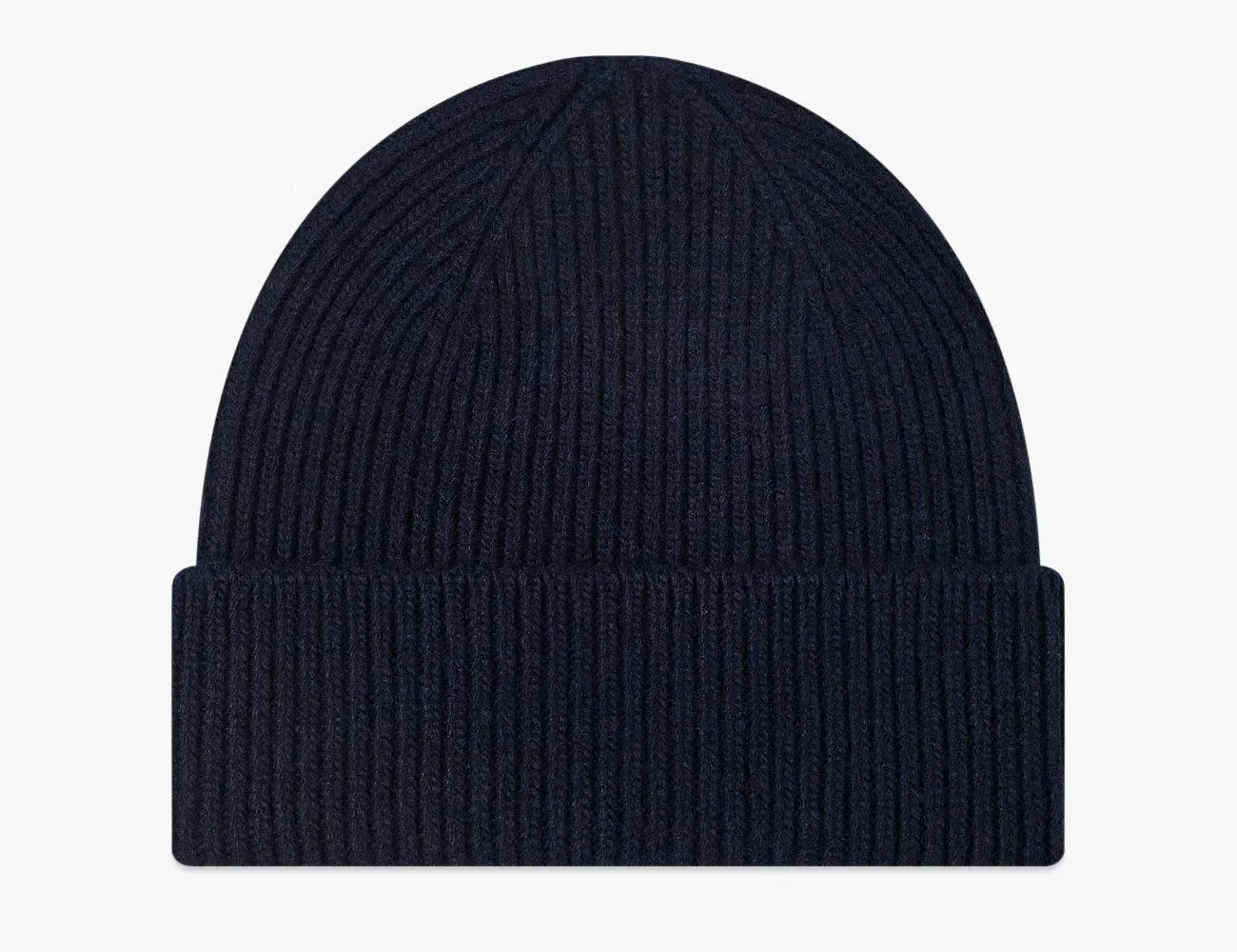 black standard Merino Wool Beanie