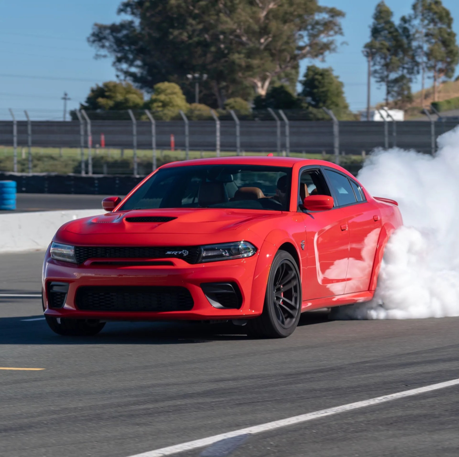 designed and engineered to push the boundaries of what a four door family sedan can be, the new 2020 dodge charger srt hellcat widebody is the most powerful and fastest mass produced sedan in the world