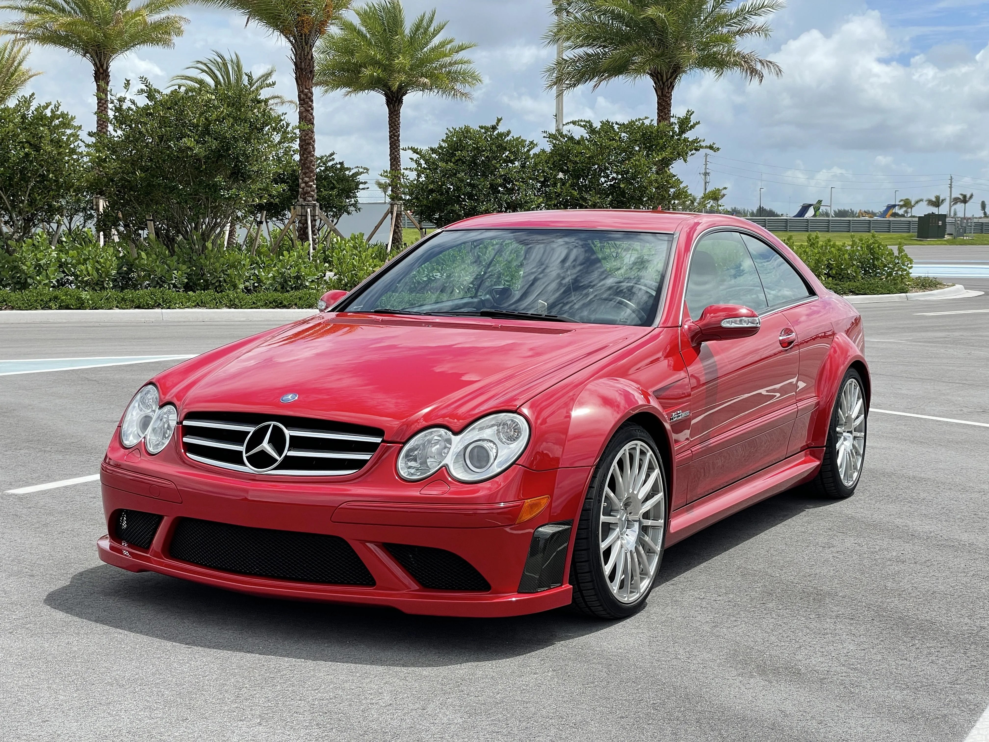 mercedes benz amg clk63 black series clk red