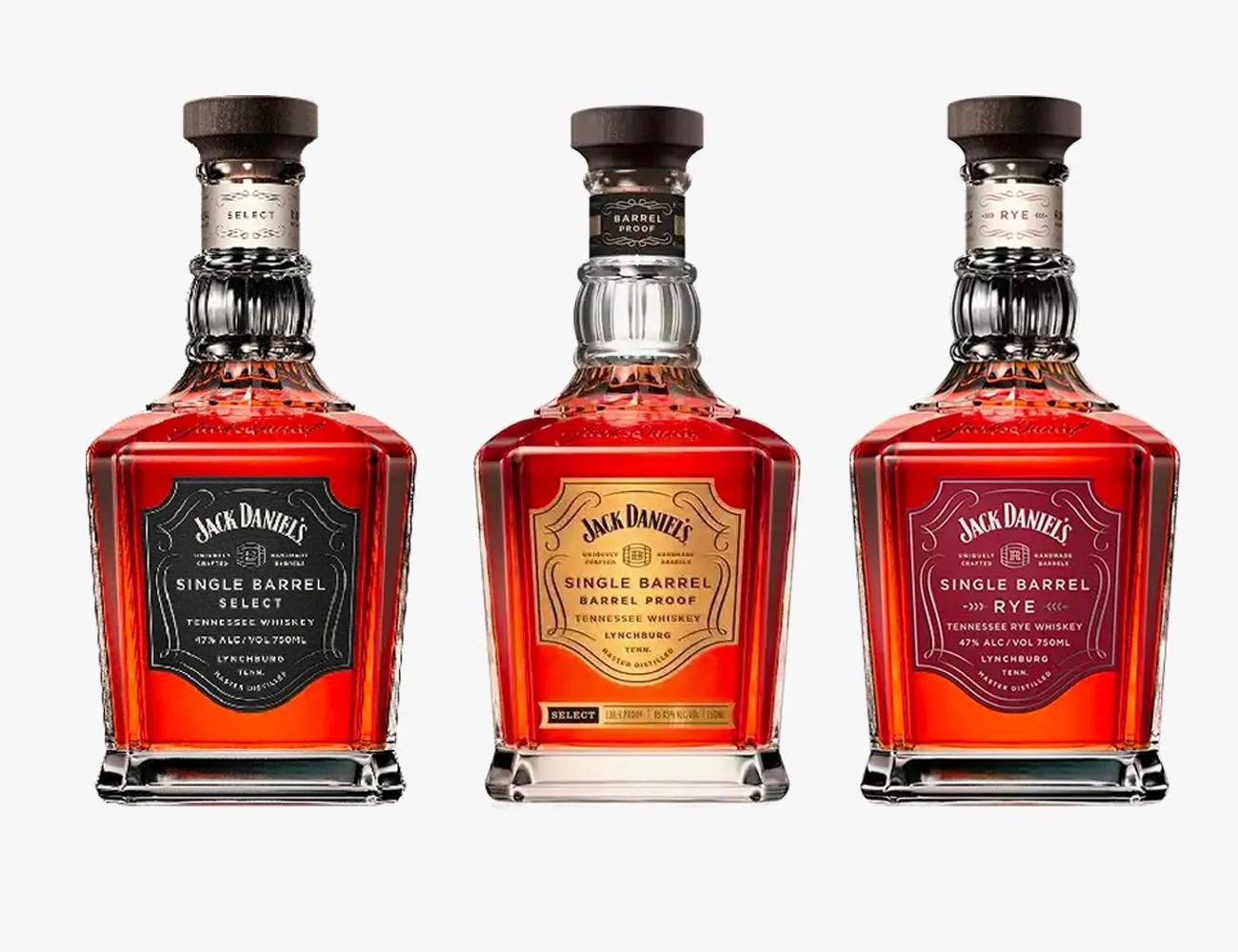 jack daniels single barrel lineup