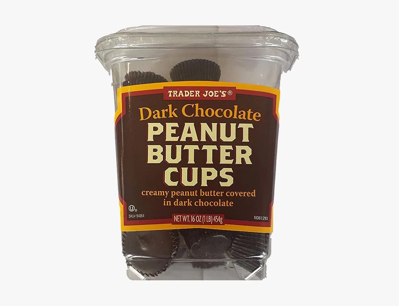 dark chocolate peanut butter cups