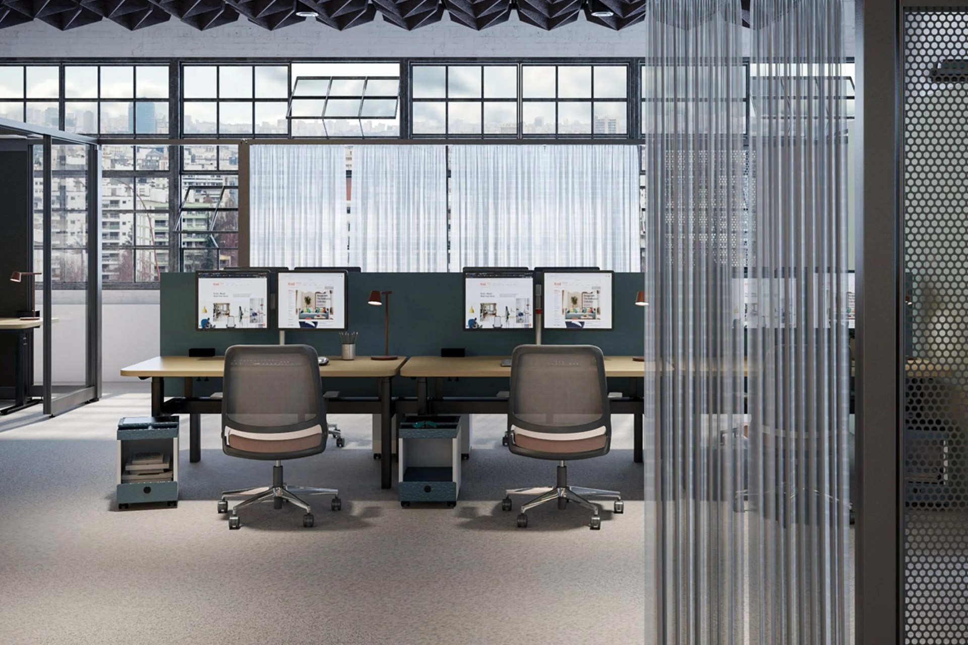 knoll ollo with knit back