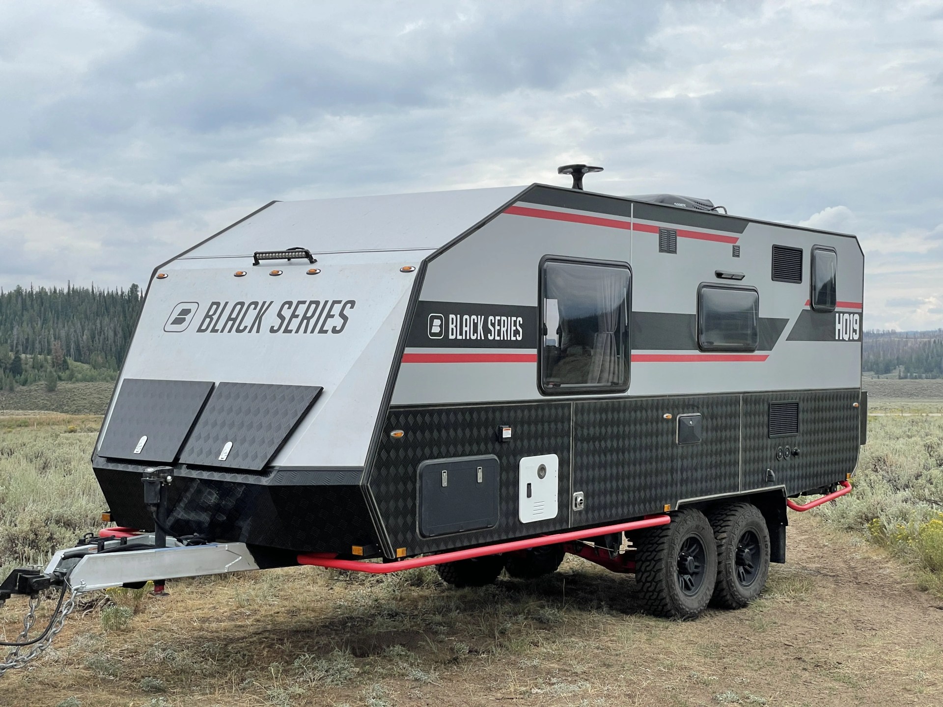 black series hq19 off road camping trailer