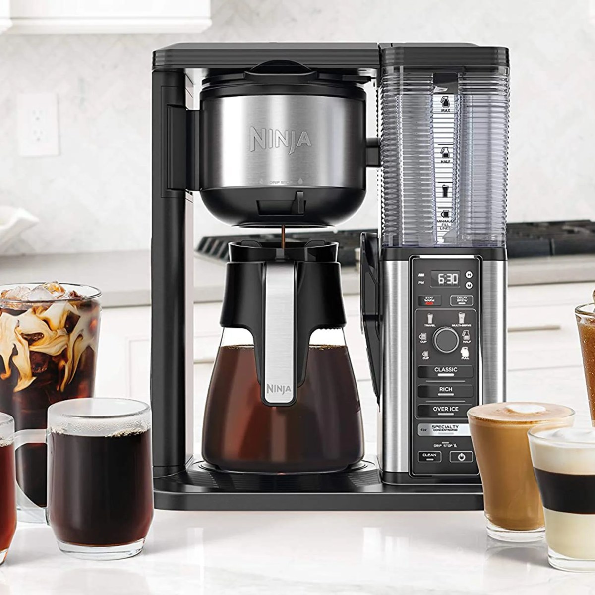 ※コーヒー※ Ninja Specialty Coffee Maker with Fold-Away Frother CM401A