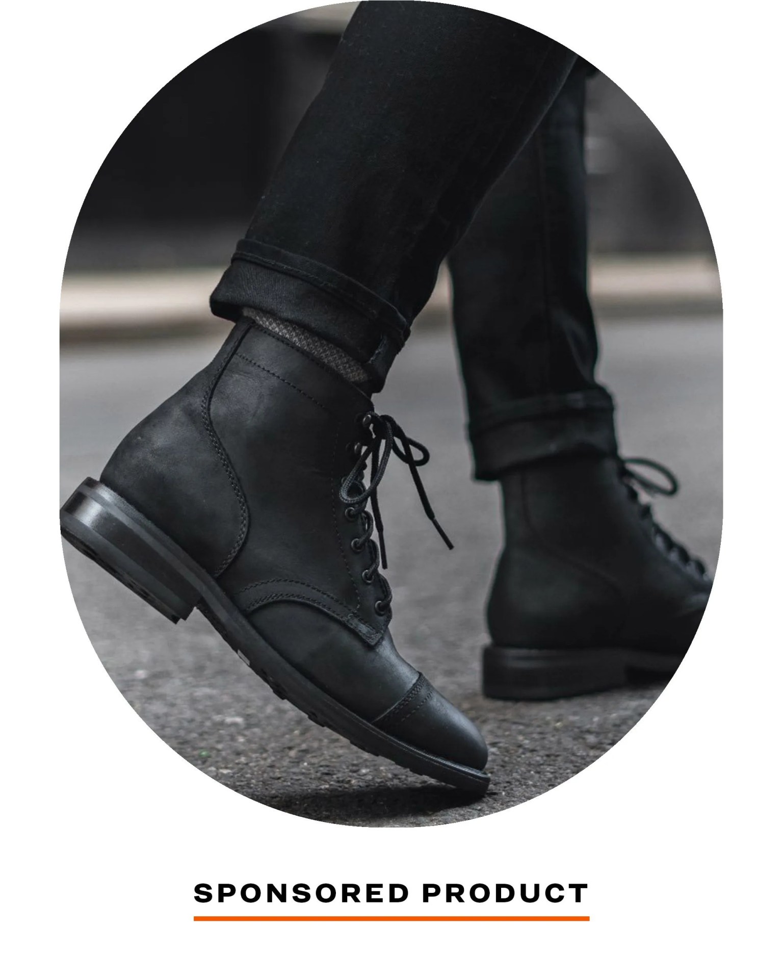 thursday boot co captain black boot