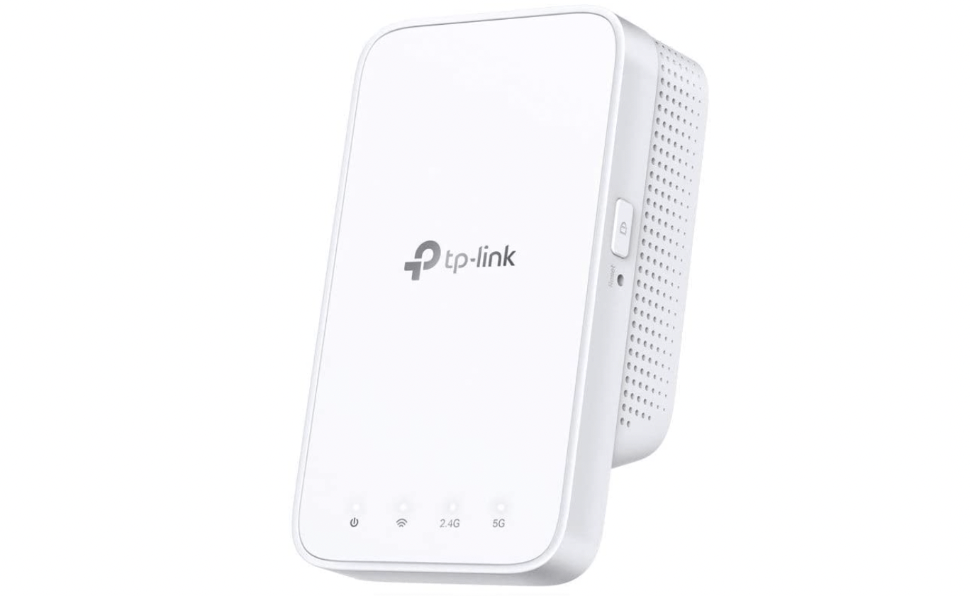 TP-Link AC1200 WiFi Extender (RE300), Covers Up to 1500 Sq.ft and 25 Devices, Up to 1200Mbps, Supports OneMesh, Dual Band Internet Repeater, Range Booster