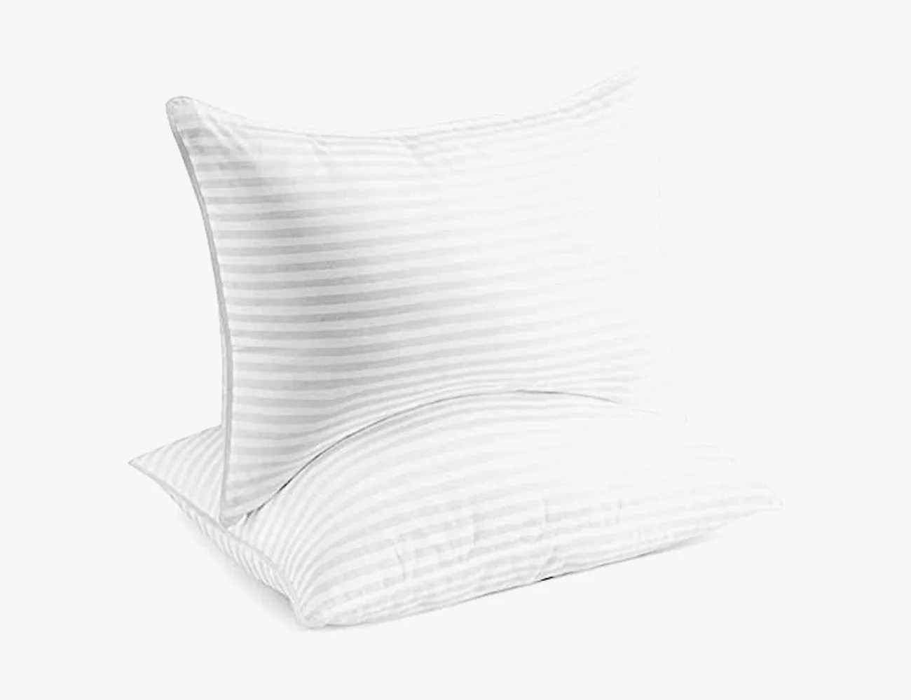 beckham hotel collection bed pillows for sleeping  king size, set of 2  soft, cooling, luxury gel pillow for back, stomach or side sleepers