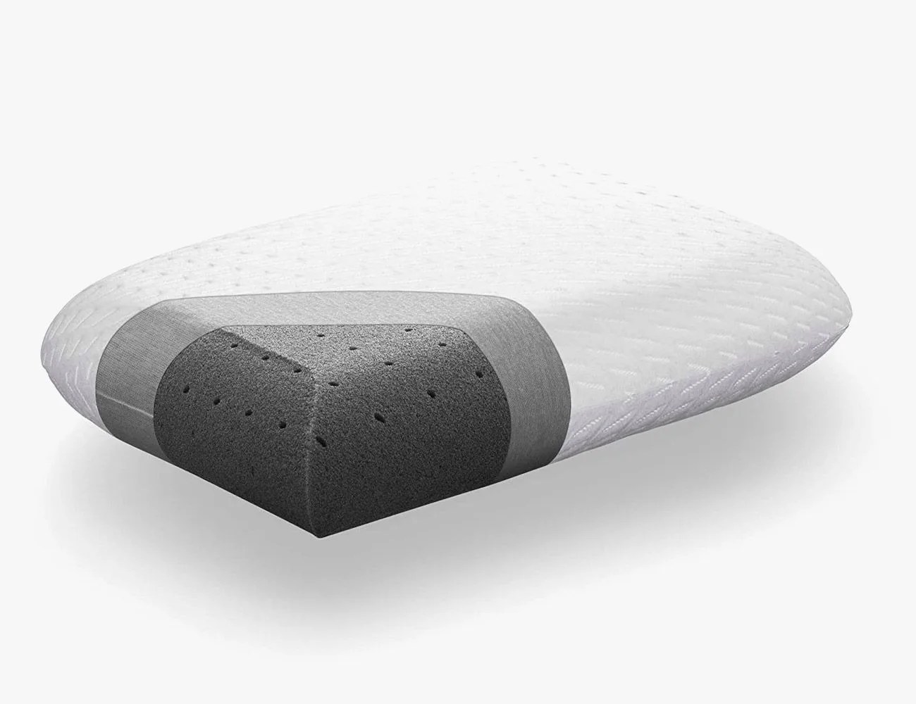 tuft needle original foam pillow, king, white