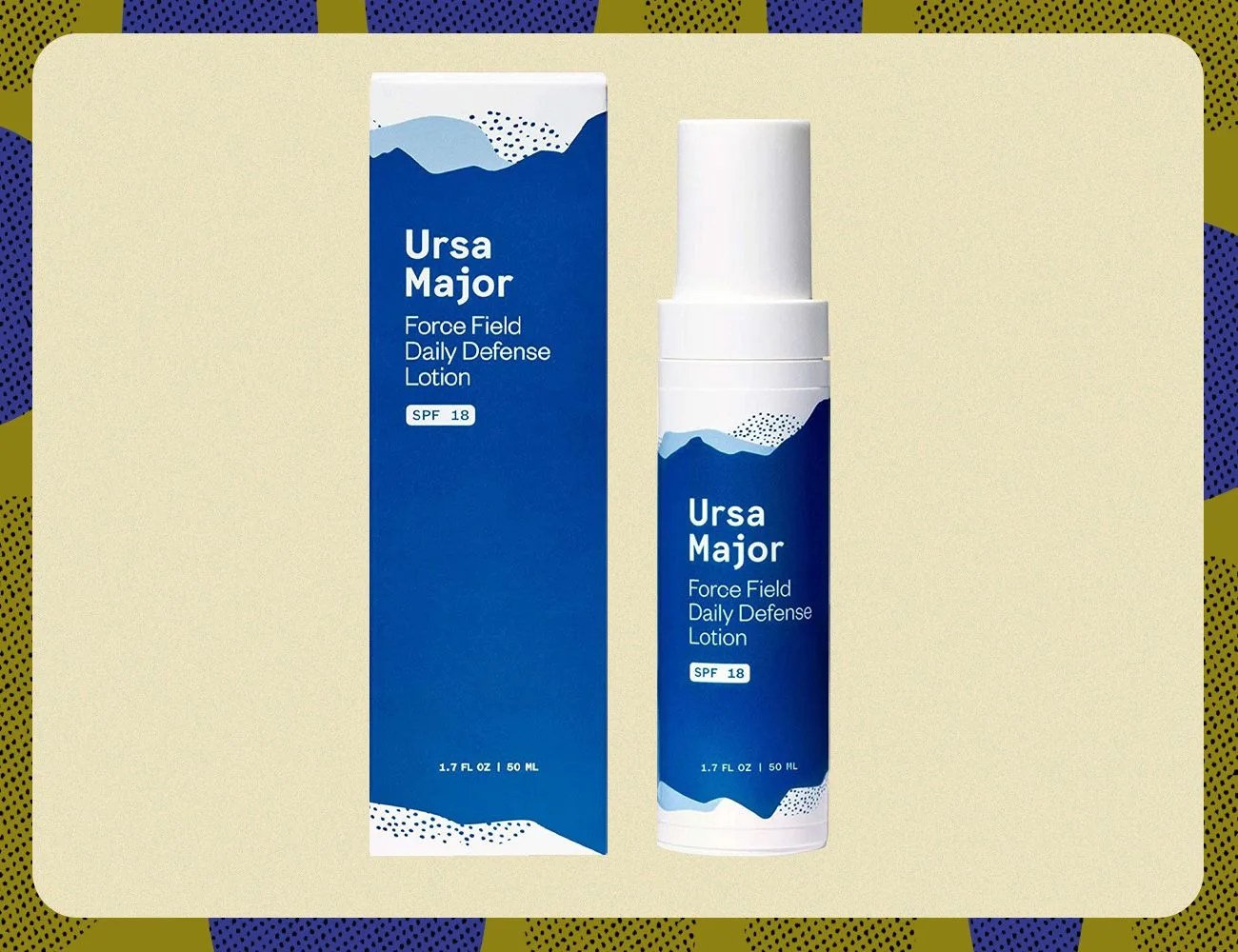 ursa major natural moisturizer with spf 18  daily defense lotion  vegan  cruelty free sunscreen  for men and women  17 ounces
