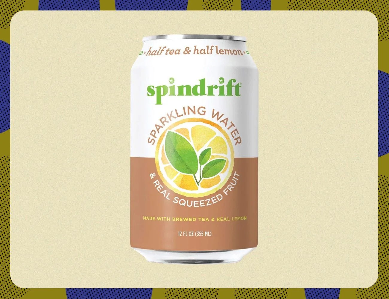 spindrift sparkling water, half tea  half lemon flavored