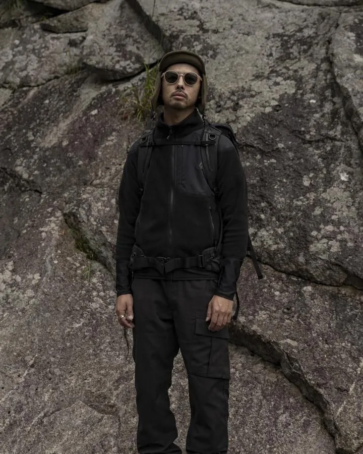 fleece middle jacket