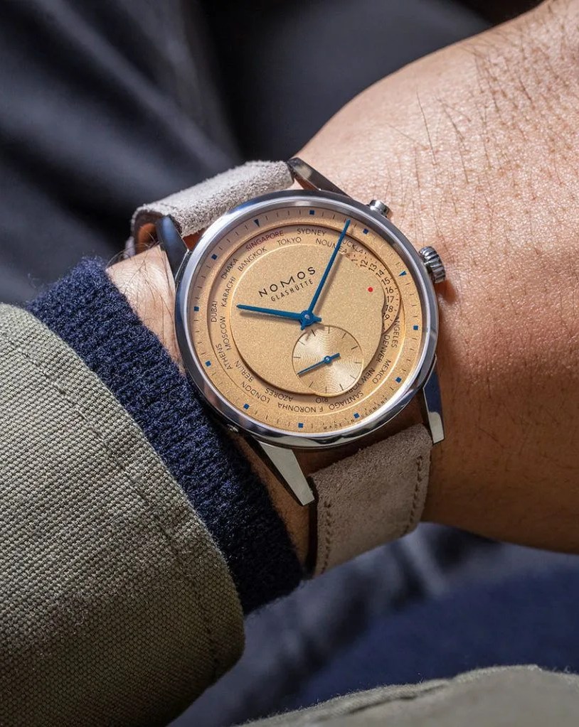 nomos z&uuml;rich weltzeit limited edition singapore