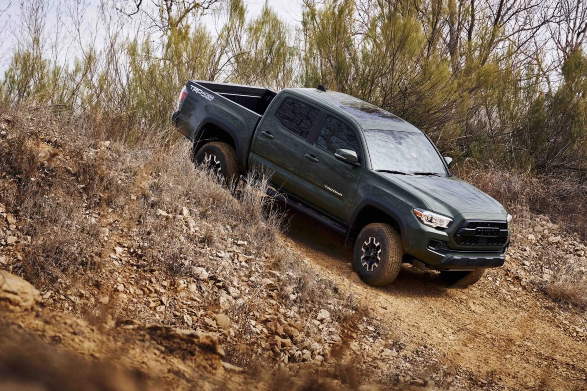 toyota tacoma offroading