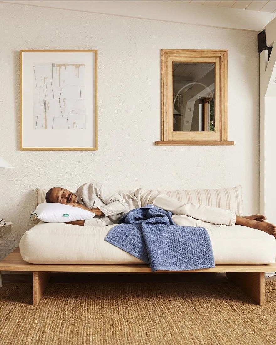 make firmness adjustments with the pillow from this brooklinen sister brand