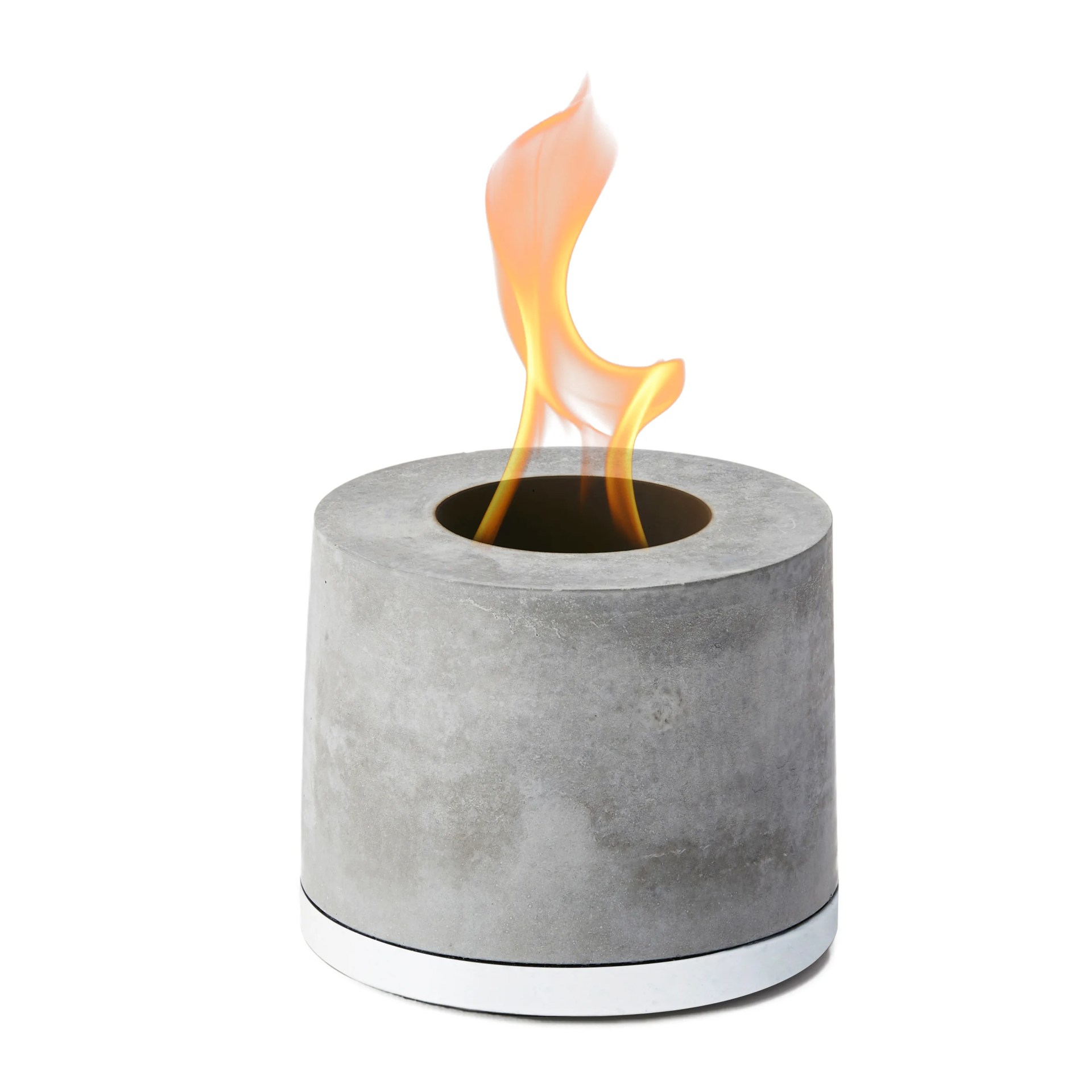 flikr fire personal concrete fireplace