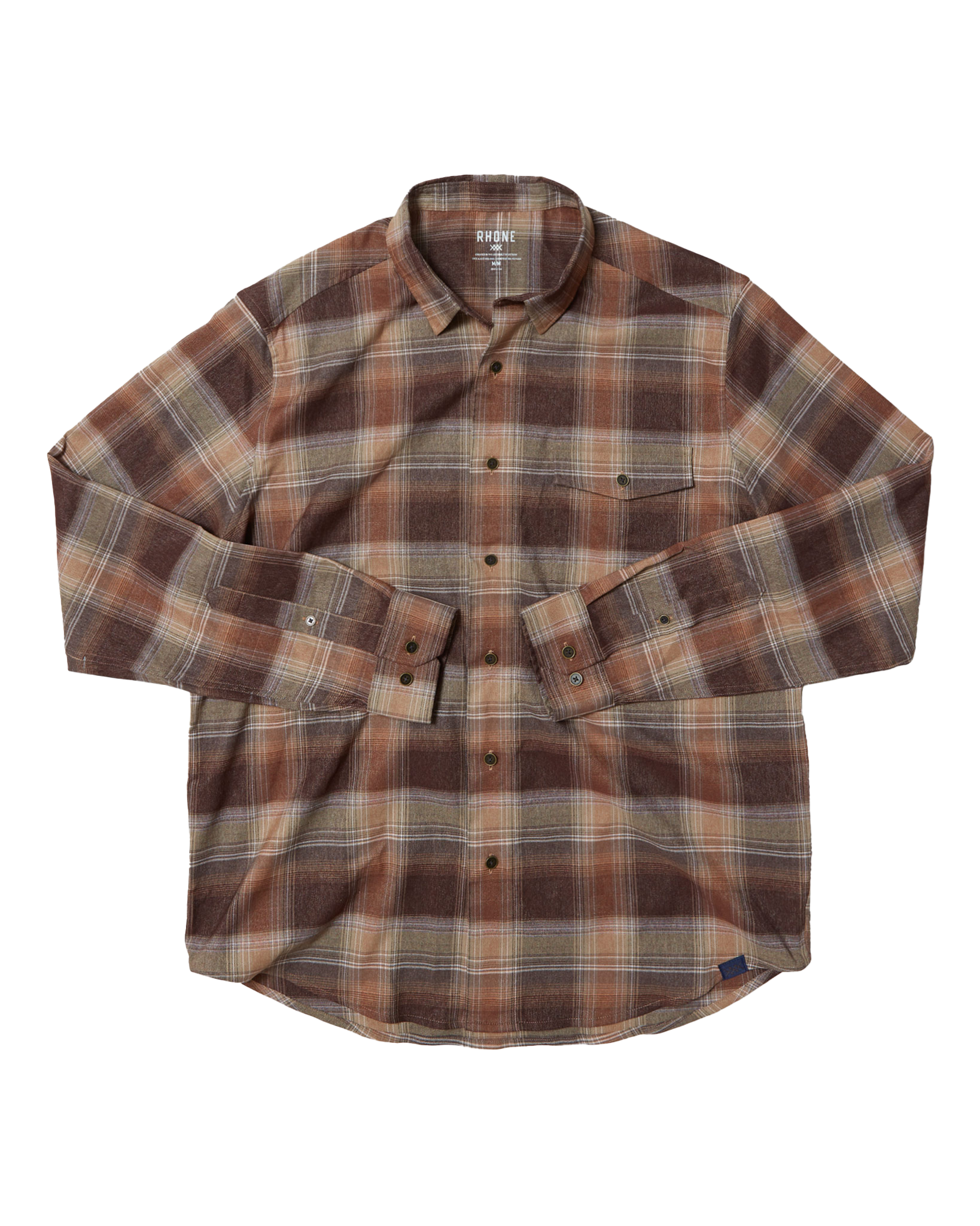 Performance Flannel Button Down
