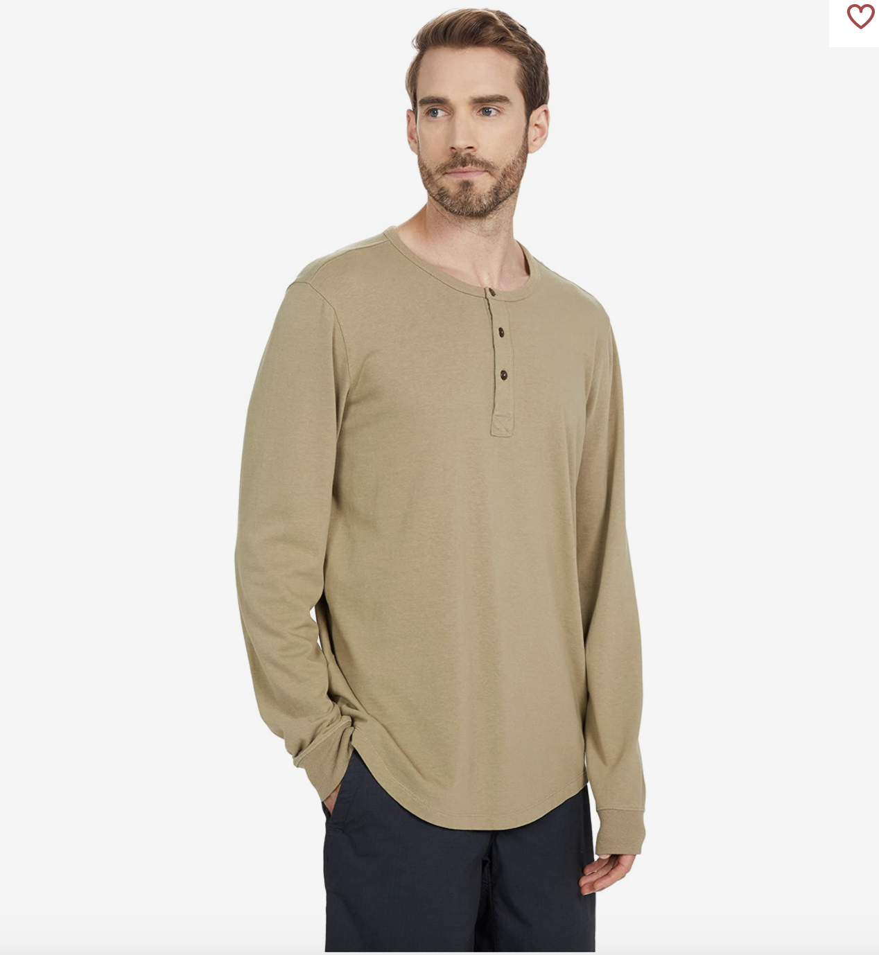Second Spin Henley [width:One Size]