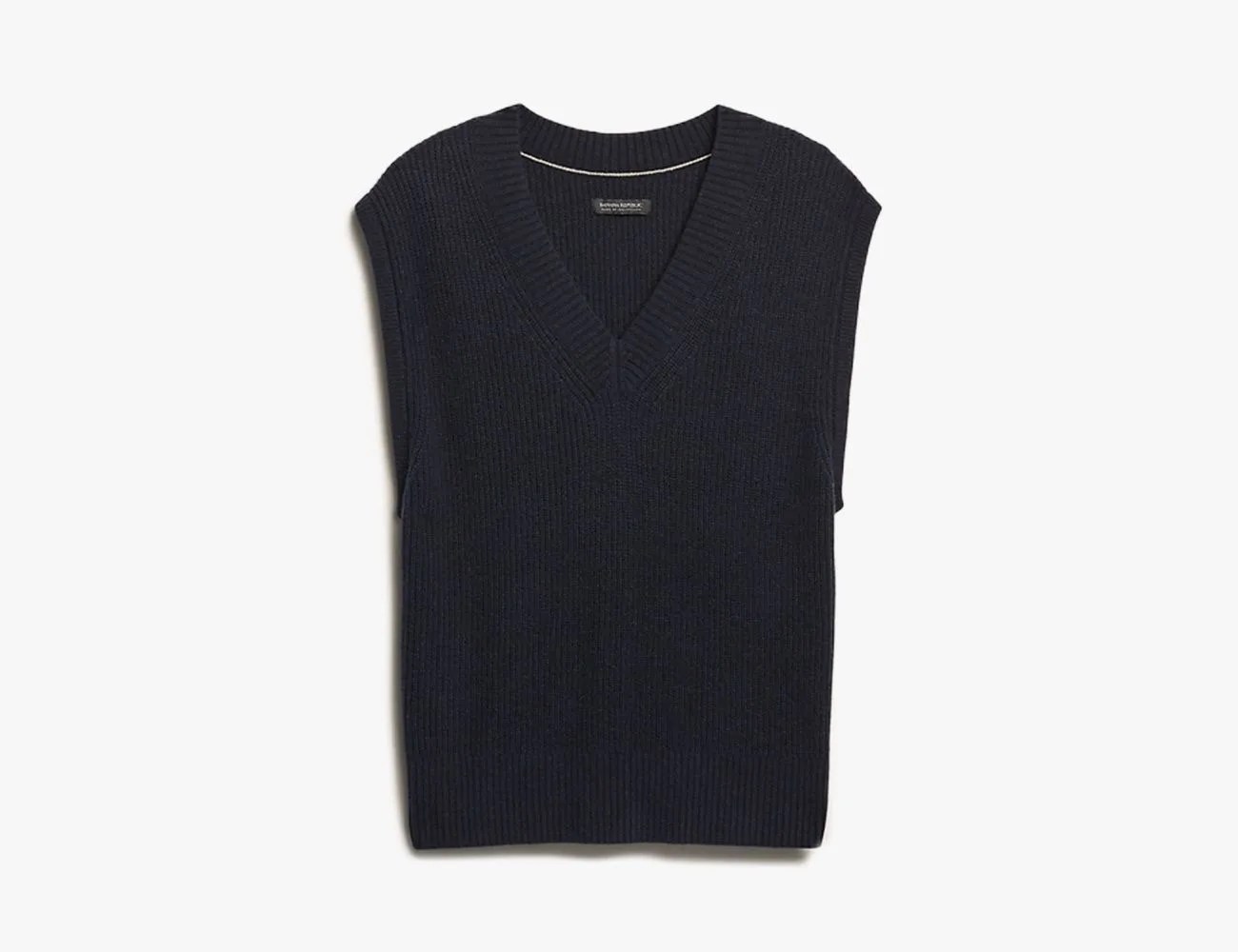 Italian Merino-Blend Sweater Vest