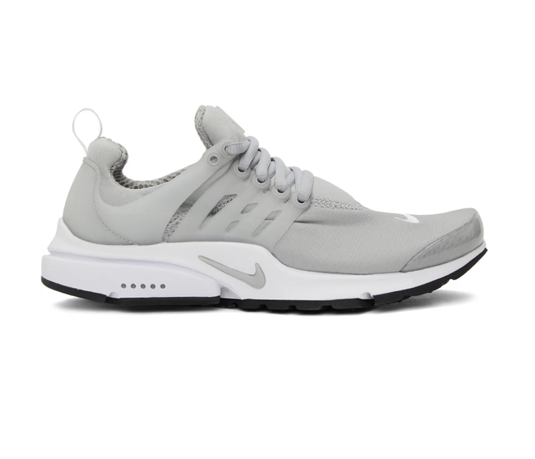 Grey & White Air Presto Sneakers