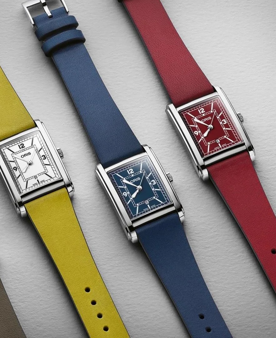 oris rectangular watch