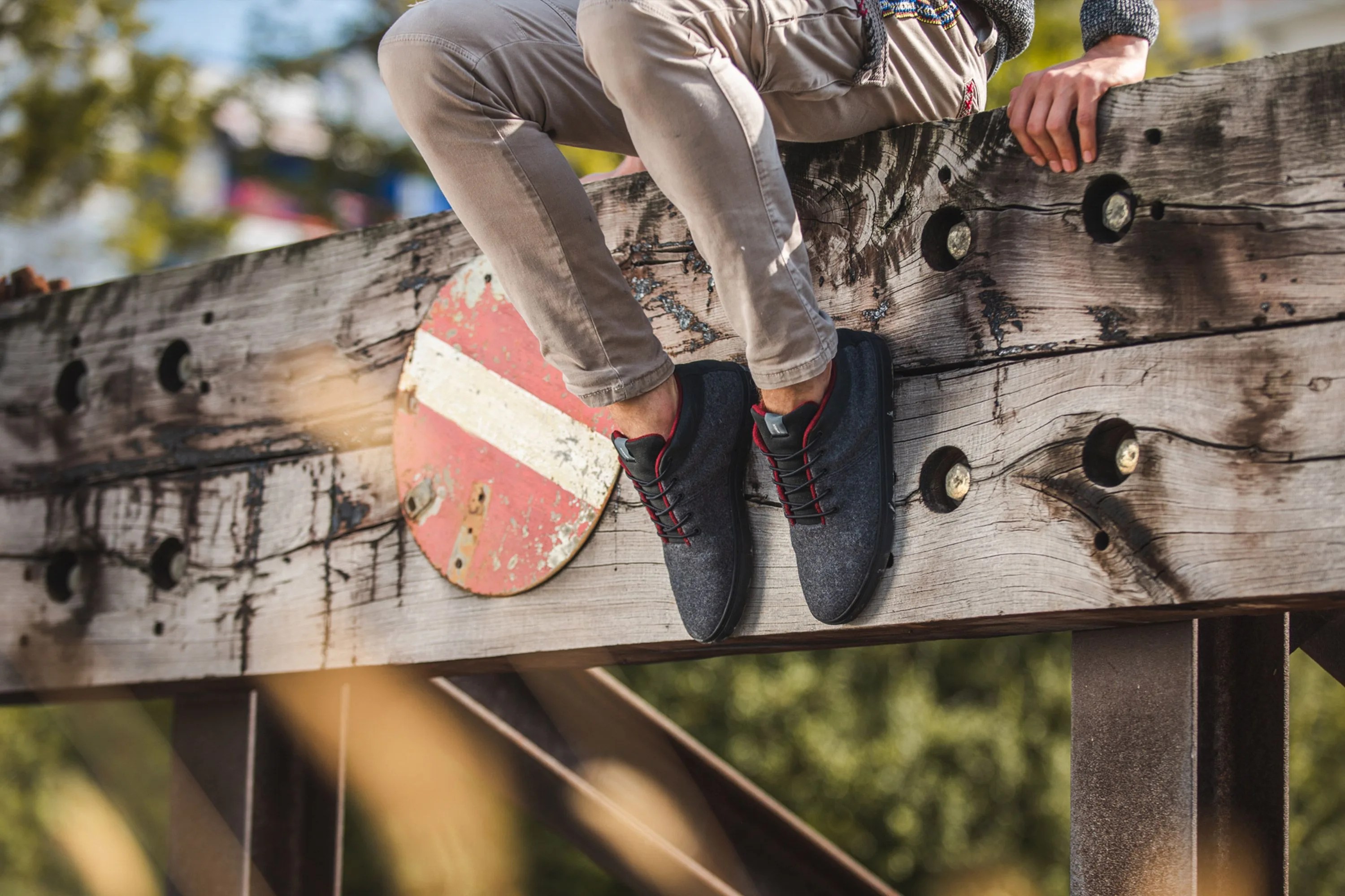 baabuk sky wooler shoe black edition