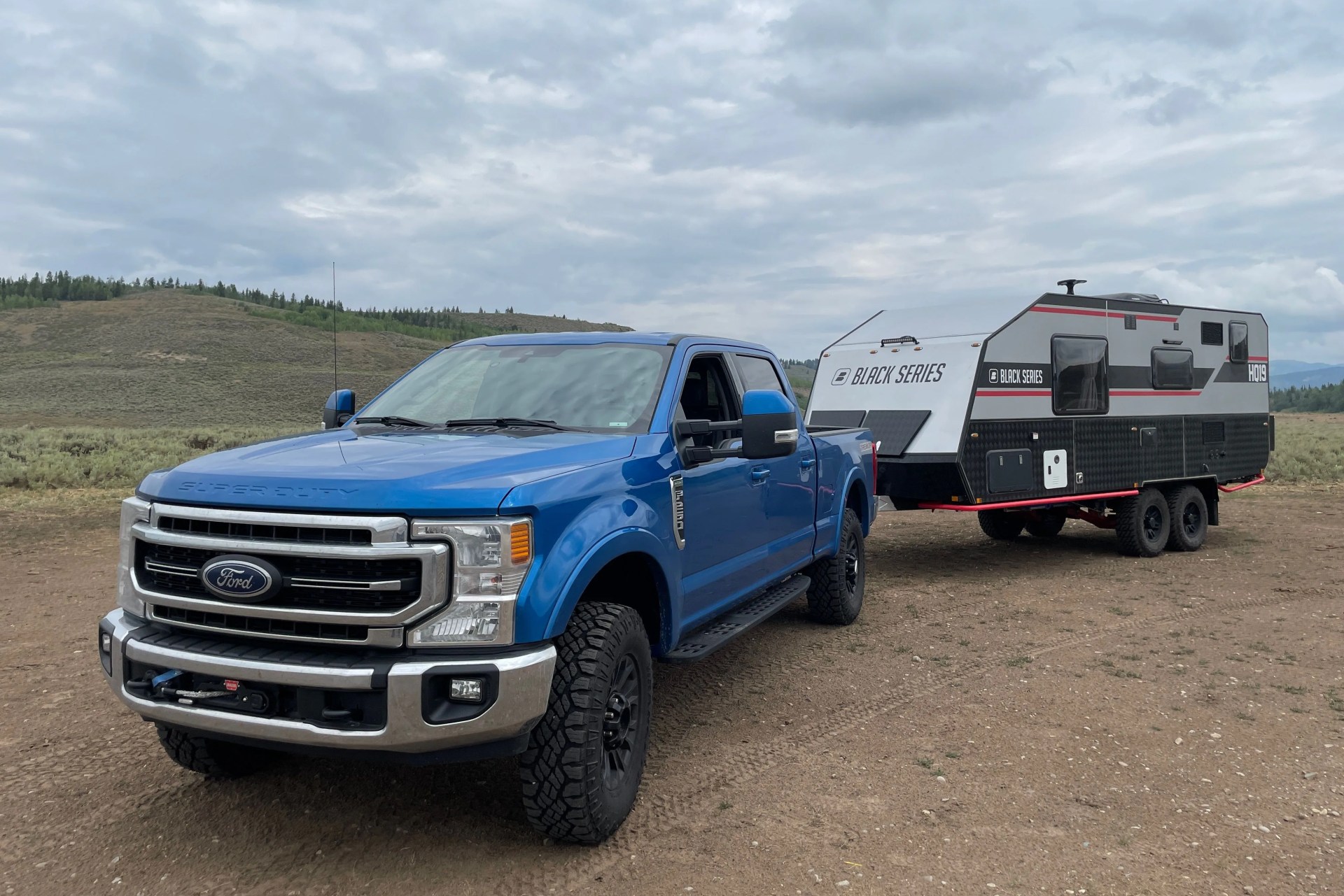 ford f 250 f250 tremor blue