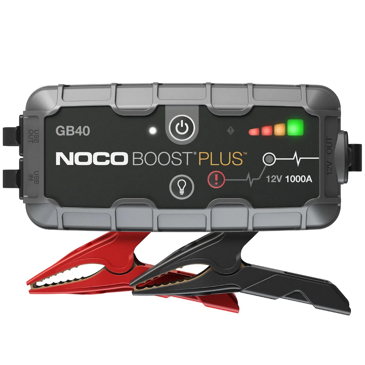 NOCO Boost Plus GB40 1000 Amp 12-Volt UltraSafe Lithium Jump Starter For Up To 6-Liter Gasoline And 4-Liter Diesel Engines