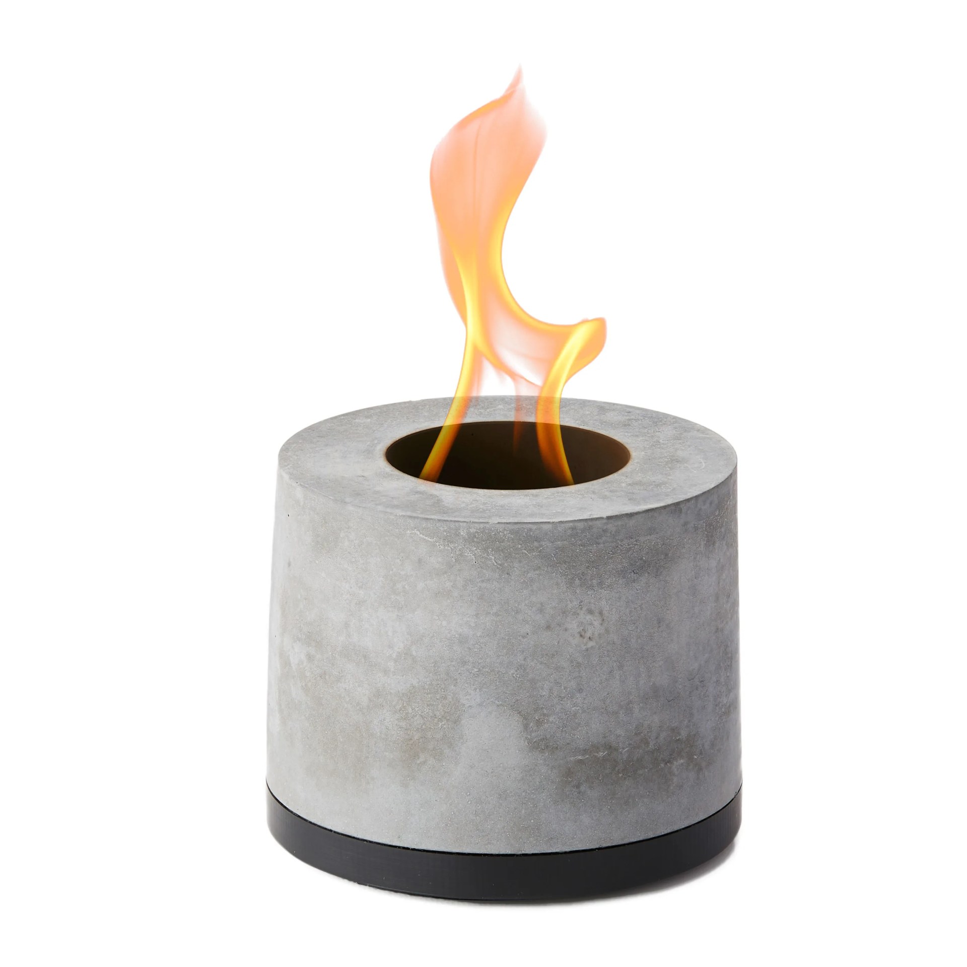 flikr fire personal concrete fireplace