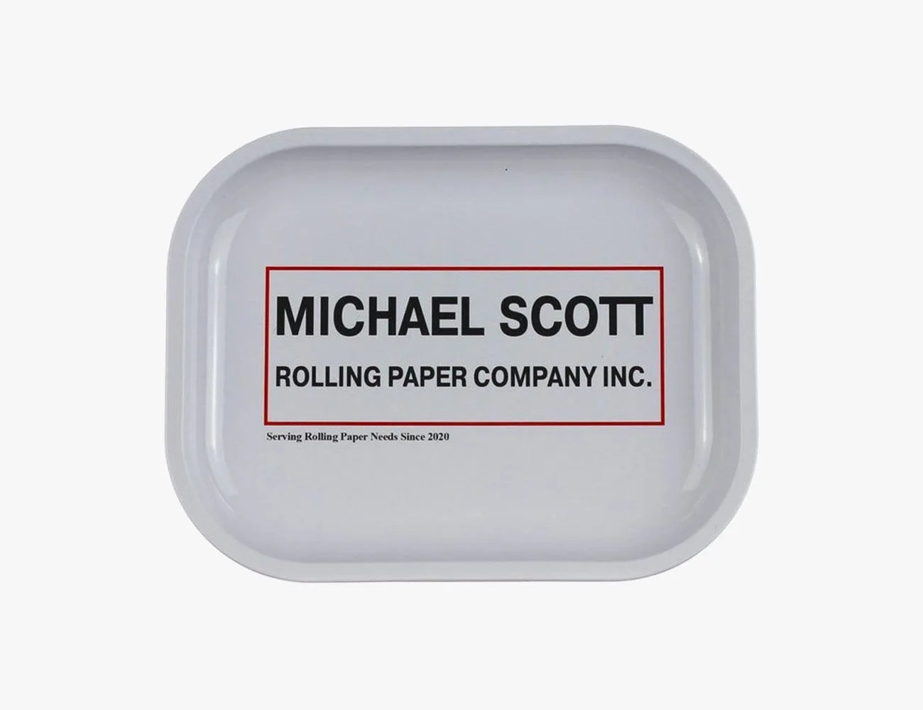 Michael Scott Paper Company Rolling Tray