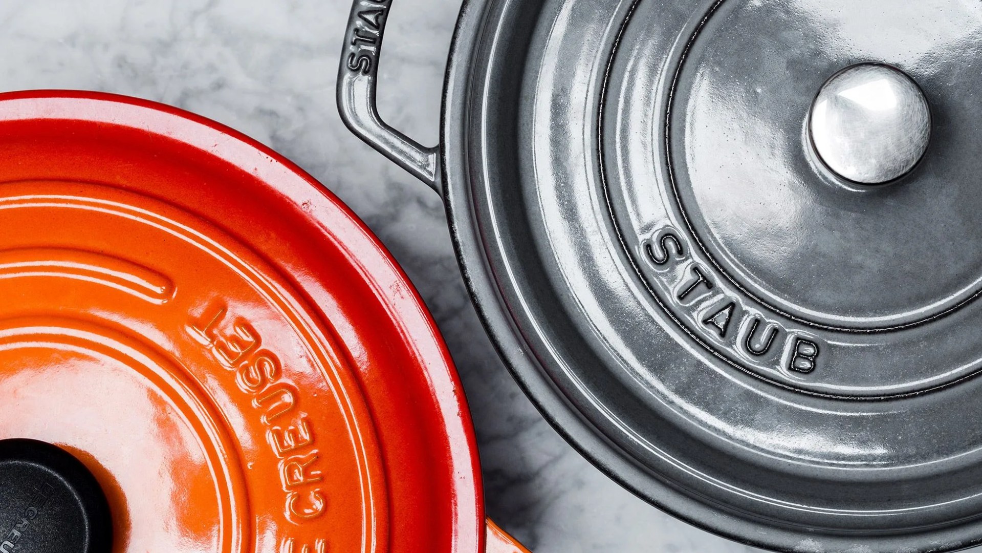 le creuset vs staub dutch ovens
