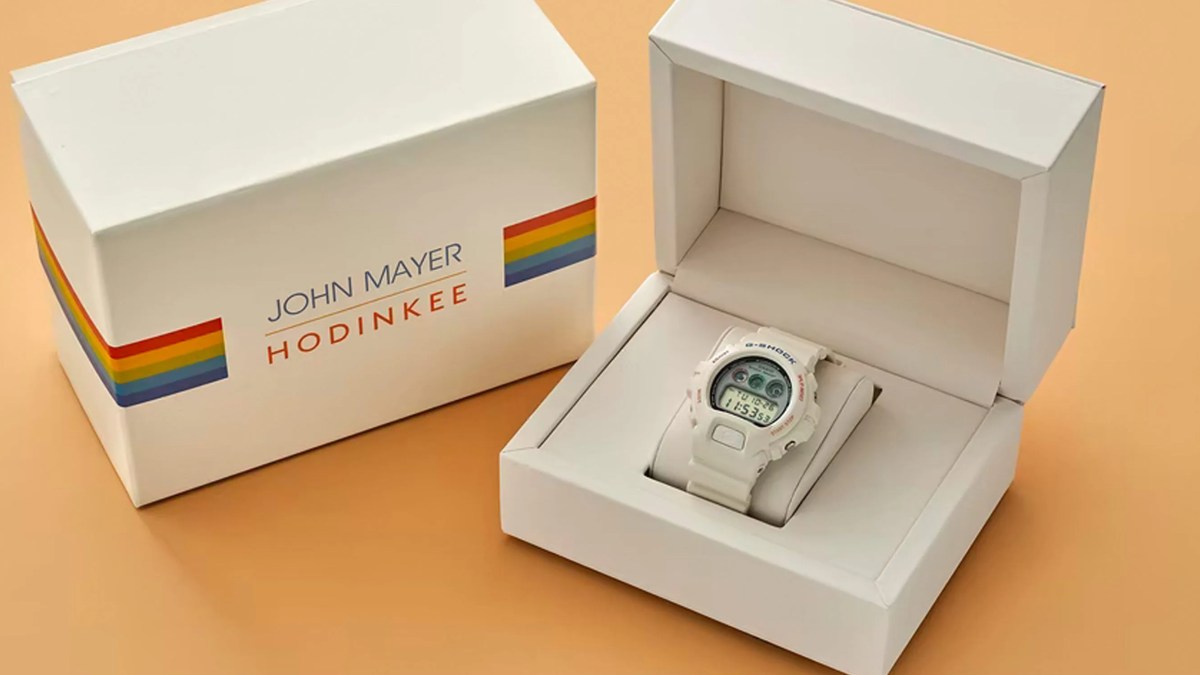 未使用【G-SHOCK】John Mayer Hodinkee コラボ John Mayer Designed a G-Shock That Harkens Back to the 1980s