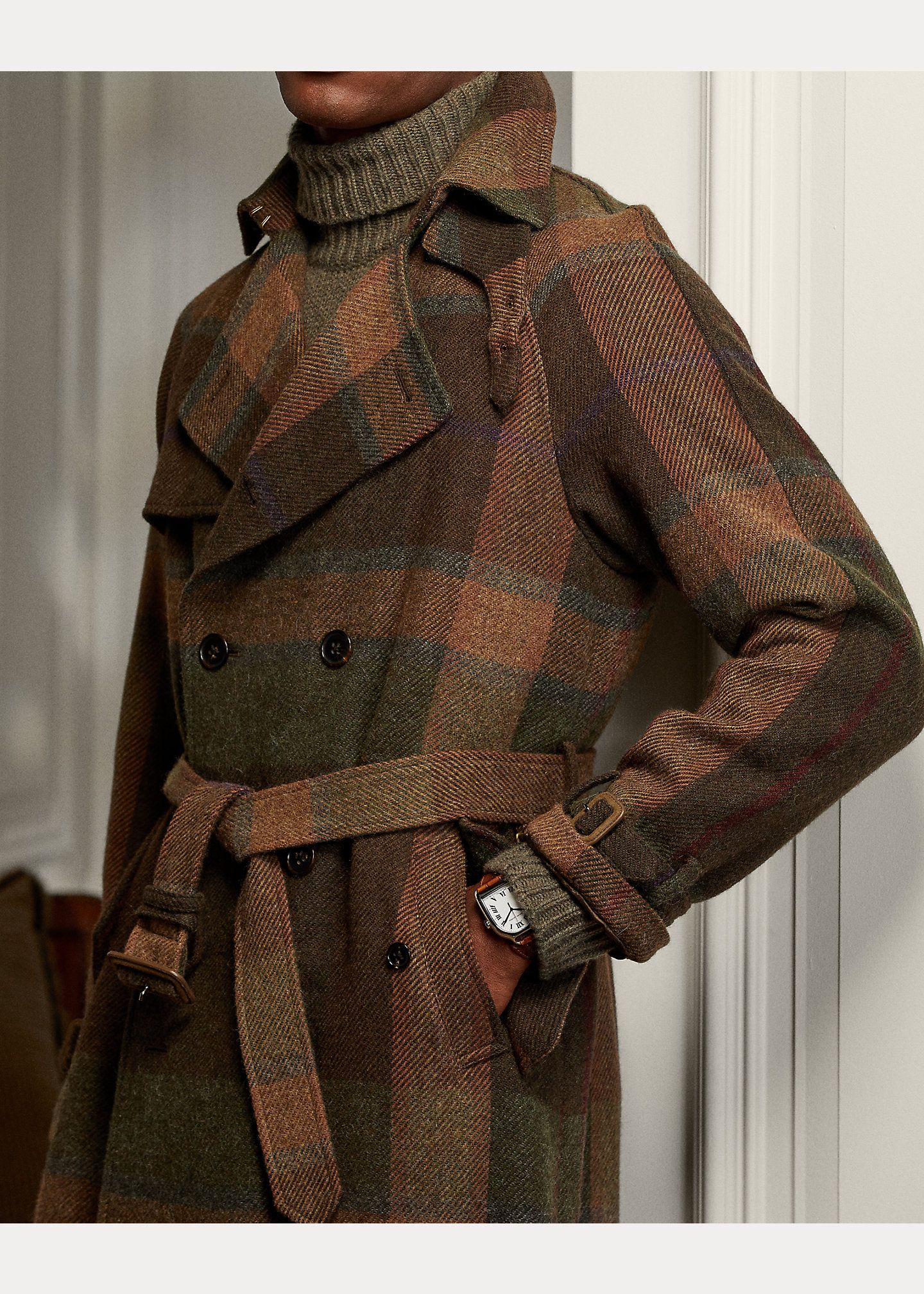 ralph lauren trench coat