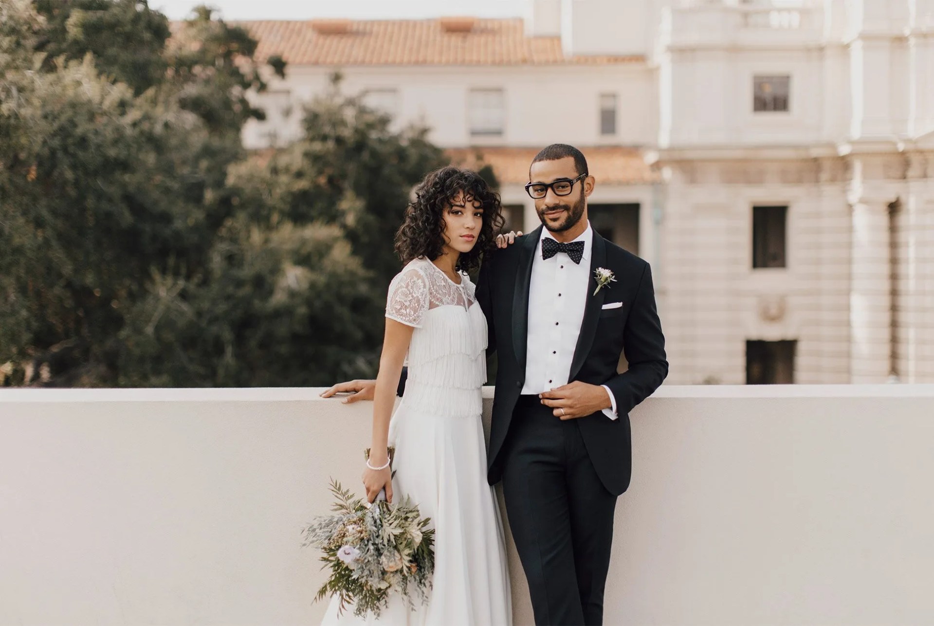 black tux