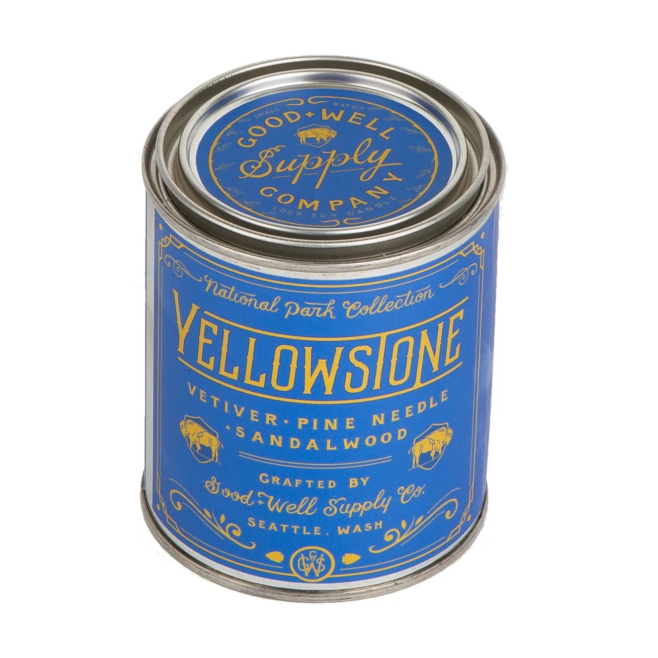 good well supply co yellowstone national park candle