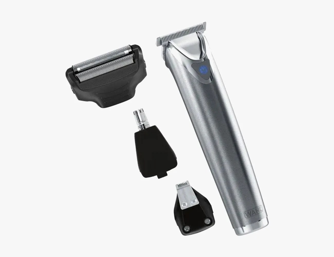 wahl stainless steel lithium ion 20 beard trimmer model 9864ss